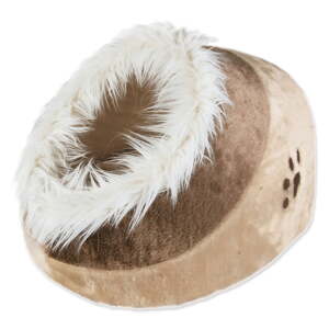 Béžový plyšový kukaň pre mačku 35x26 cm Trixie Minou – Plaček Pet Products