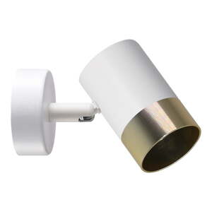 Nástenné svietidlo v bielo-zlatej farbe Tobi - Candellux Lighting