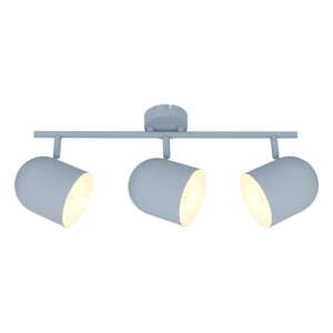 Svetlomodré stropné svietidlo s kovovým tienidlom 55x10 cm Azuro – Candellux Lighting