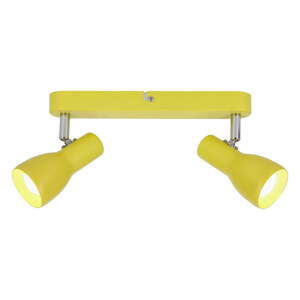 Stropné svietidlo v horčicovej farbe s kovovým tienidlom 36x6 cm Picardo – Candellux Lighting