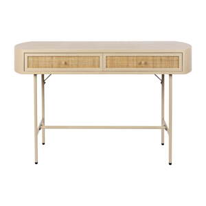 Béžový konzolový stolík 40x120 cm Amaya – White Label