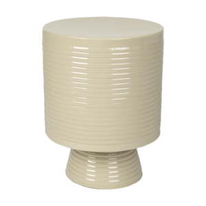 Kovový okrúhly odkladací stolík ø 35 cm Sven – White Label