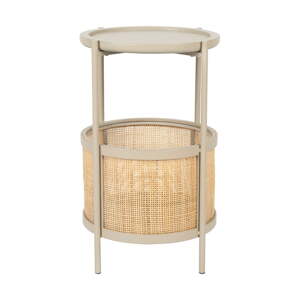 Okrúhly odkladací stolík ø 30 cm Makoto – White Label