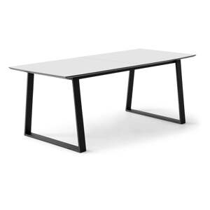 Rozkladací jedálenský stôl s bielou doskou a prídavnou doskou 100x210 cm Meza – Hammel Furniture