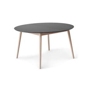 Okrúhly rozkladací jedálenský stôl s prídavnou doskou ø 135 cm Meza – Hammel Furniture