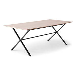 Rozkladací jedálenský stôl s doskou v dubovom dekore a prídavnou doskou 100x210 cm Meza – Hammel Furniture