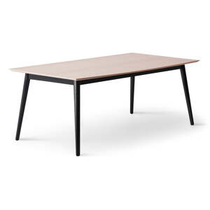 Rozkladací jedálenský stôl s doskou v dubovom dekore a prídavnou doskou 100x210 cm Meza – Hammel Furniture