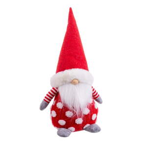 Látkový vianočný škriatok Santa Claus – Casa Selección