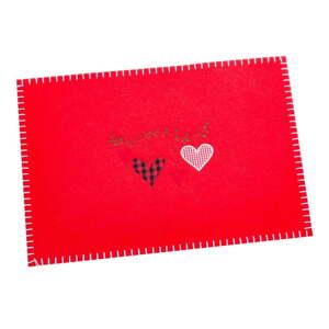 Látkové prestieranie 30x40 cm Christmas Heart – Casa Selección