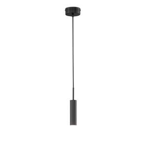 Čierne LED závesné svietidlo so stmievačom ø 10 cm Stina – Fischer & Honsel