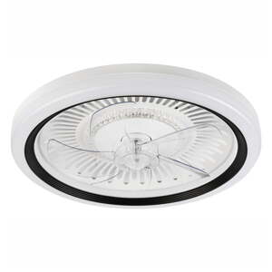 Biele LED stropné svietidlo s ventilátorom Gemma – LAMKUR