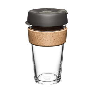 Čierno-hnedý cestovný hrnček 454 ml Brew Cork Nitro L – KeepCup