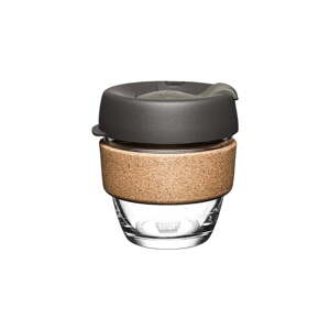 Čierno-hnedý cestovný hrnček 227 ml Brew Cork Nitro S – KeepCup