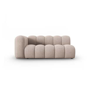 Béžový modul pohovky (ľavý roh) Lupine – Micadoni Home