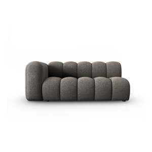 Tmavosivý modul pohovky (ľavý roh) Lupine – Micadoni Home