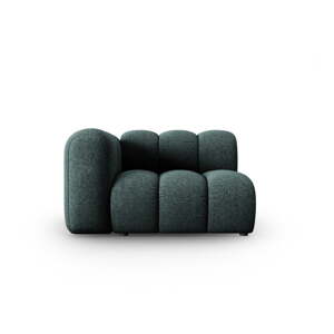 Tyrkysovomodrý modul pohovky (ľavý roh) Lupine – Micadoni Home