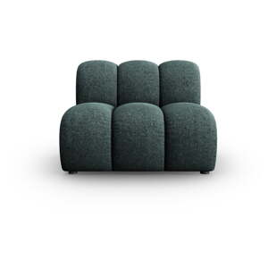 Tyrkysovomodrý modul pohovky (stredový diel) Lupine – Micadoni Home