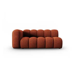 Modul pohovky v tehlovej farbe (ľavý roh) Lupine – Micadoni Home