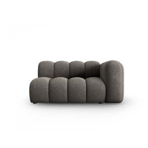 Tmavosivý modul pohovky (pravý roh) Lupine – Micadoni Home