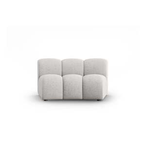 Svetlosivý modul pohovky (stredový diel) Lupine – Micadoni Home
