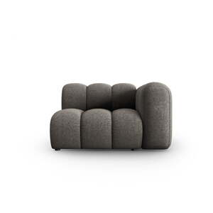 Tmavosivý modul pohovky (pravý roh) Lupine – Micadoni Home