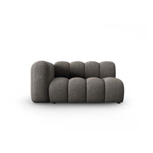 Tmavosivý modul pohovky (ľavý roh) Lupine – Micadoni Home