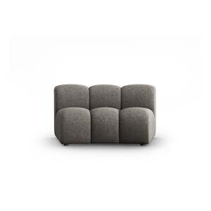 Tmavosivý modul pohovky (stredový diel) Lupine – Micadoni Home