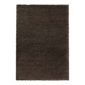 Tmavohnedý koberec 80x150 cm Fluffy – Ayyildiz Carpets