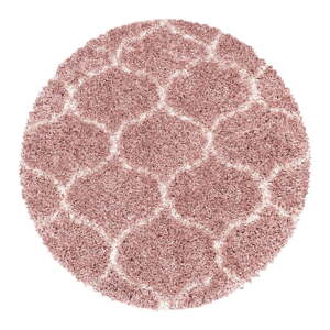 Ružový okrúhly koberec ø 80 cm Salsa – Ayyildiz Carpets