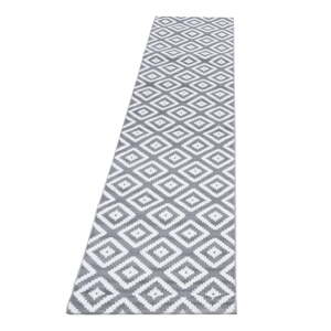Svetlosivý behúň 80x300 cm Plus – Ayyildiz Carpets