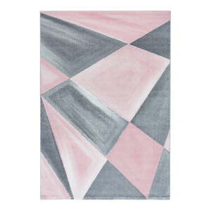 Ružovo-sivý koberec 160x230 cm Beta – Ayyildiz Carpets