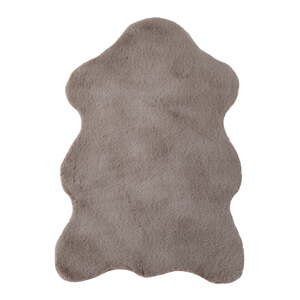 Svetlohnedá syntetická kožušina 60x90 cm Caty – Ayyildiz Carpets