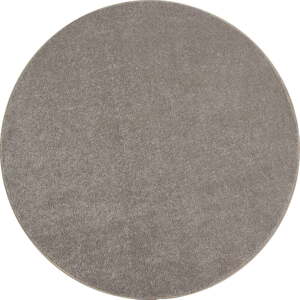 Svetlohnedý okrúhly koberec ø 200 cm Ata – Ayyildiz Carpets