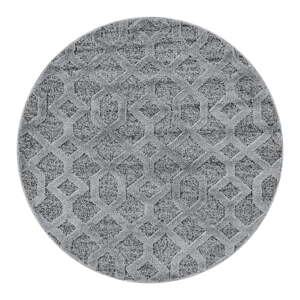 Sivý okrúhly koberec ø 120 cm Pisa – Ayyildiz Carpets