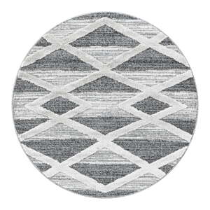 Sivý okrúhly koberec ø 80 cm Pisa – Ayyildiz Carpets