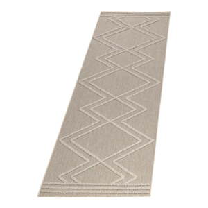 Béžový vonkajší behúň 80x250 cm Patara – Ayyildiz Carpets