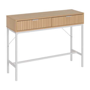 Konzolový stolík v prírodnej farbe 30x100 cm Mid-Lines – Casa Selección