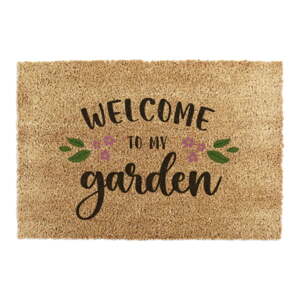 Rohožka z kokosového vlákna 40x60 cm Welcome to My Garden – Artsy Doormats