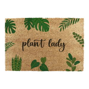 Rohožka z kokosového vlákna 40x60 cm Plant Lady – Artsy Doormats