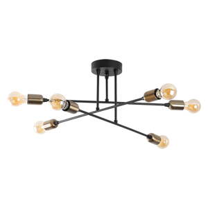 Čierne stropné svietidlo Fleur – Opviq lights