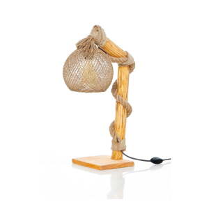 Béžová/v prírodnej farbe stojacia lampa (výška  50 cm) Canata – Opviq lights