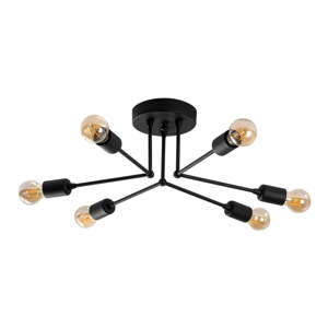 Čierne stropné svietidlo Sparrow – Opviq lights