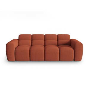 Pohovka v tehlovej farbe 216 cm Lisa – Micadoni Home