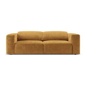 Okrovožltá pohovka 234 cm Cruz – Micadoni Home