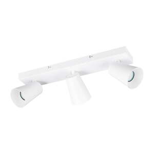 Biele bodové svietidlo ø 8 cm Sharp – Trio