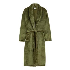 Zelený mikroplyšový župan veľkosť XL/XXL Polyvelvet – Good Morning