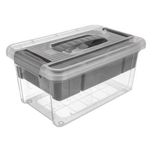 Plastový úložný box s vekom 35x23x17 cm Multi Stormax – Orion
