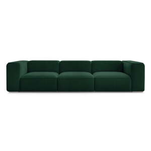 Tmavozelená pohovka 345 cm Zephyr – Bobochic Paris