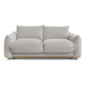 Svetlosivá rozkladacia pohovka 214 cm Ernest – Bobochic Paris
