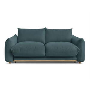 Modrá rozkladacia pohovka 214 cm Ernest – Bobochic Paris